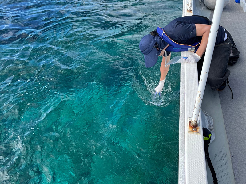 ① Water Sampling